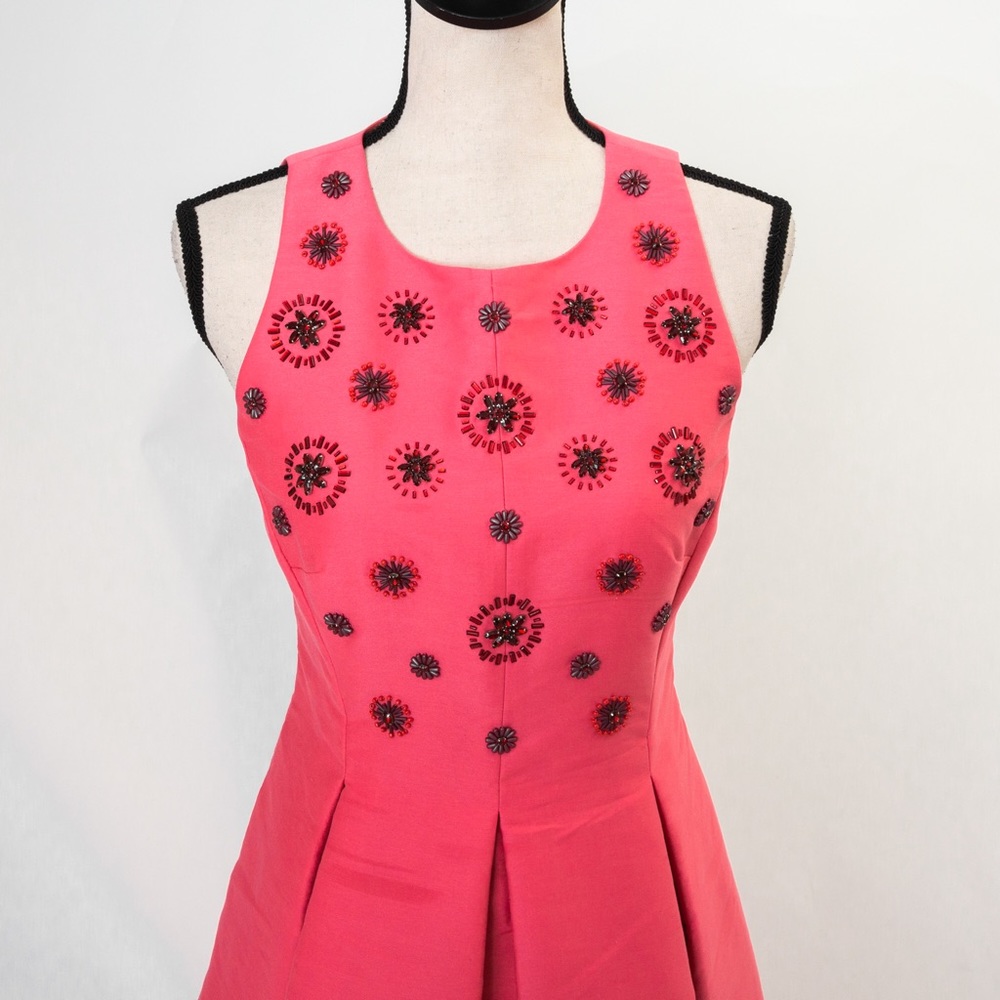 Kate Spade cocktail dress coral Small 4 - Picture 8 of 17